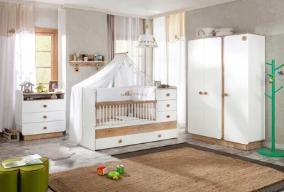 Produktbild von Cilek NATURA BABY Babyzimmer, 4-tlg.