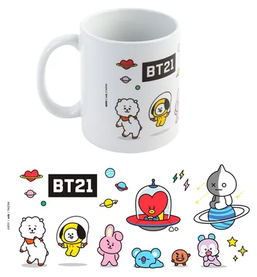 Zdjęcie produktu dla BT21 - Kubek ceramiczny 350 ml Universtar