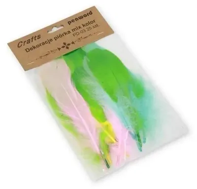 Obrázek produktu pro Peříčka, mix 10–13 cm, 25 ks – Penword