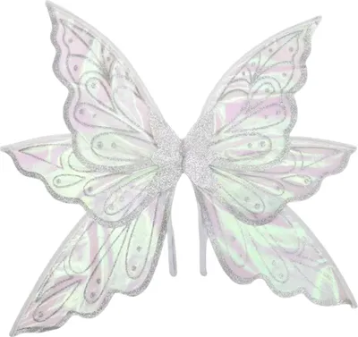 Produktbild von Feenflügel für Mädchen, glitzernde, transparente Schmetterlingsflügel, Feenkostüm, Halloween-Engel-Elfen-Verkleidungsaccessoires für Maskenball-Fotografie