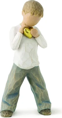 Produktbild von Heart of Gold - Herz aus Gold Höhe 14 cm Gewicht ca. 175 g