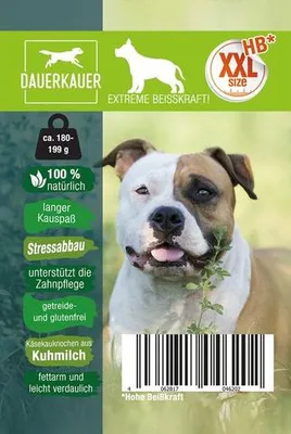 Produktbild von DAUERKAUER Käsekauknochen, Größe: XXL