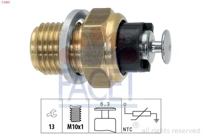 Produktbild von FACET 7.3093 Öltemperatursensor für VW PASSAT Variant (3B5) PASSAT (3B3) PASSAT (3B2) Passat Variant (33B) PASSAT (32B) PASSAT Stufenheck (32B)