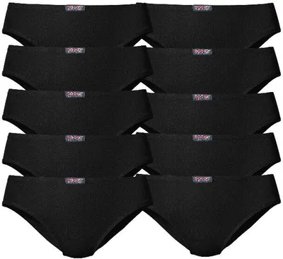 Produktbild von H.I.S. Slip 10 er-Pack schwarz Größe 34