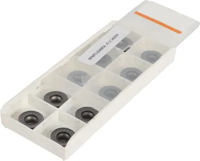 Produktbild von 10Stück Dreheinsatz Hartmetall Rundklinge Drehmaschine Fräser CNC Schneidwerkzeugsatz (RPMT1204MOEJS)