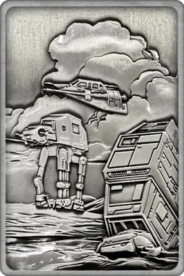 Produktbild von FaNaTtik Star Wars Iconic Scene Collection Metallbarren Battle for Hoth Limited Edition FNTK-K-003
