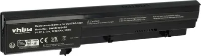 Produktbild von vhbw Akku Ersatz für Dell NF52T, P09S, P09S001, 7W5X0, 7W5X09C, 93G7X, GRNX5, 451-11355, 451-11544, 50TKN für Notebook (2200 mAh, 14,8 V, Li-Ion)