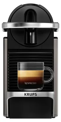 Obrázek produktu pro Krups Pixie XN306T10, Kapslový kávovar, 0,7 l, Kávová kapsle, 1260 W, Černá, Titanová