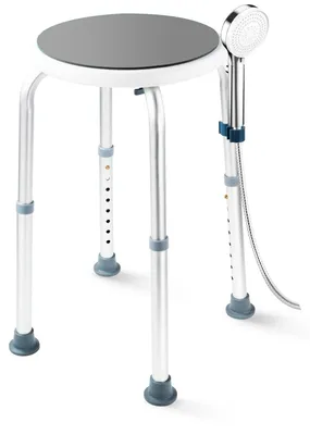 Imagen del producto de Asiento para ducha con respaldo, ideal para personas mayores