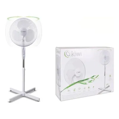 Obrázek produktu pro Volně stojící ventilátor Kiwi White 45 W (Ø 40 cm)