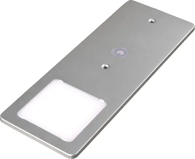 Produktbild von kalb | Silber 5W - sehr flache Küchenleuchte mit Touch-Dimmfunktion 1er Set warmweiß