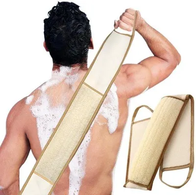 Produktbild von Natürlicher Luffa-Schwamm zur Rückenmassage – Peeling-Accessoire für die Dusche