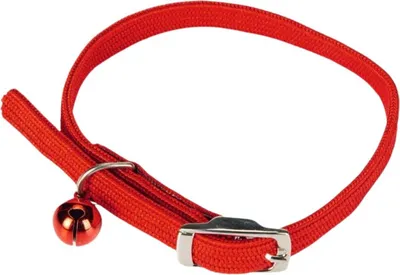 Obrázok produktu pre Beeztees - Obojok pre mačky - nylon - červený - 30x1x0,01 cm
