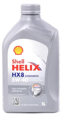 Produktbild von SHELL Helix HX8 für 5W-40 1 Liter Motoröl Motorenöl Synthetisch RN0700 RN0710 229.3 502 00 505 00 Öl