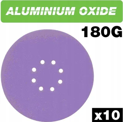 Obrázek produktu pro Orbitální brusný kotouč Trend z oxidu hlinitého 225 mm x 180 g / 10 ks.