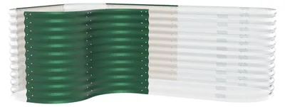 Produktbild von Hochbeeterweiterung Curve 858 80 x 80 x 85,8 cm seegras