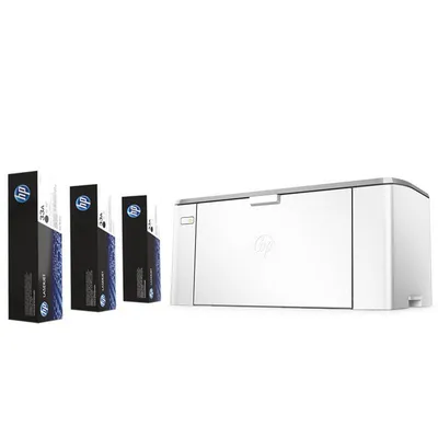 Produktbild von HP LaserJet Ultra M106W, Laser, 600 x 600 DPI, A4, 22 Seiten pro Minute, Weiß