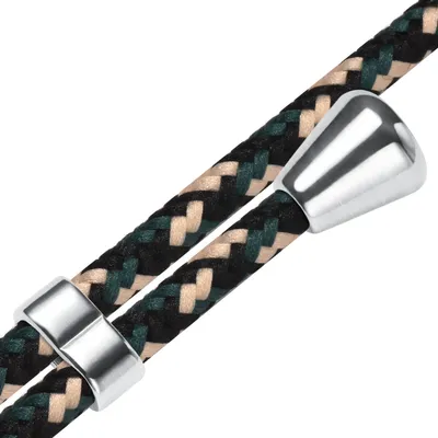 Produktbild von Handykette Backcover-Schutzhülle mit Band (Metall silberfarben) für Sony Xperia 1 V (6.5'') - camouflage