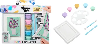 Produktbild von Schleim-Bastelset – Pastellfarbene Schleim-Sets – Bastelset für selbstgemachten Schleim