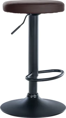 Produktbild von Barhocker HLO-CP290 Kunstleder schwarz  braun