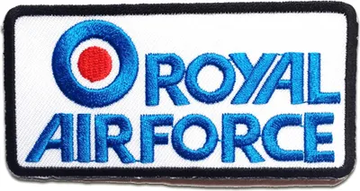 Produktbild von Royal Airforce Army - Aufnäher, Bügelbild, Aufbügler, Applikationen, Patches, Flicken, Zum Aufbügeln, Größe: 9.3 x 4.7 cm