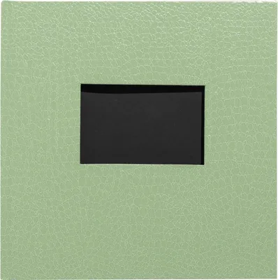 Produktbild von Exacompta Fotoalbum 30 Seiten/15 Bl schwarz, 25x25 cm, - Grüntürkis 16109E