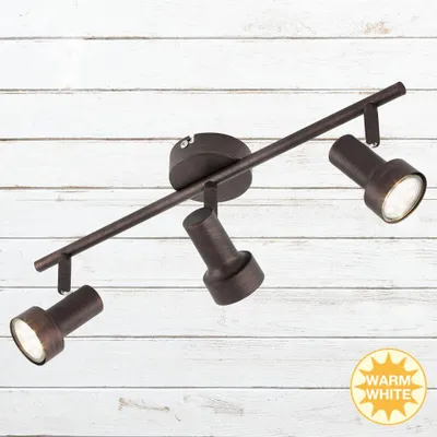 Produktbild von LED Spot Deckenleuchte, 48 cm, 9 W, Kupfer, Briloner Leuchten