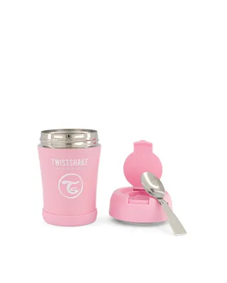 Produktbild von Twistshake Insulated Food Container 350ml (4 Farben) Pastel Pink