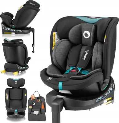 Produktbild von Easyturn Isofix-Drehsitz I-Size 40-150Cm, Rückwärts Bis 105Cm 4 Stufen