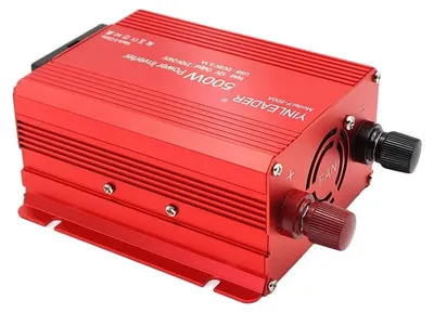 Obrázek produktu pro Střídač, 500W transformátor, kompatibilní s evropskou zásuvkou, 500W EU LED