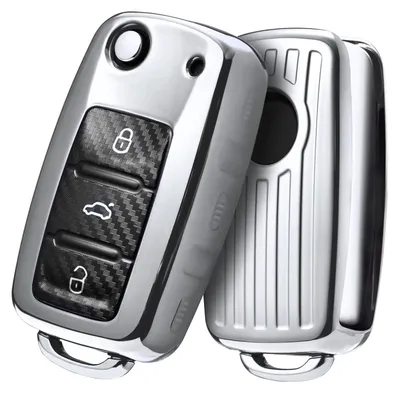 Immagine prodotto di Custodia per chiavi auto OATSBASF, custodia per chiavi VW, custodia per chiavi VW Golf, copertina per chiavi