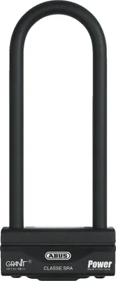 Zdjęcie produktu dla ABUS U-lock Granit Power 58/140HBIII - zamek motocyklowy z wkładką XPlus - poziom bezpieczeństwa ABUS 18 - wysokość szekli 310 mm