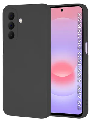 Obrázok produktu pre Techsuit – Mäkké silikónové puzdro SoftFlex pre Samsung Galaxy A27 5G – čierna farba