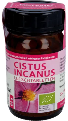 Produktbild von Cistus incanus  Lutschtabletten Dr.Pandalis, 64 g LUT