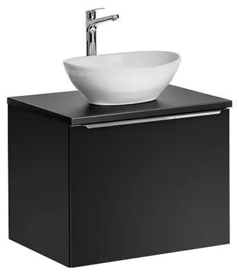 Produktbild von Waschtisch 60cm Éros mit 1 Schublade, Schwarz