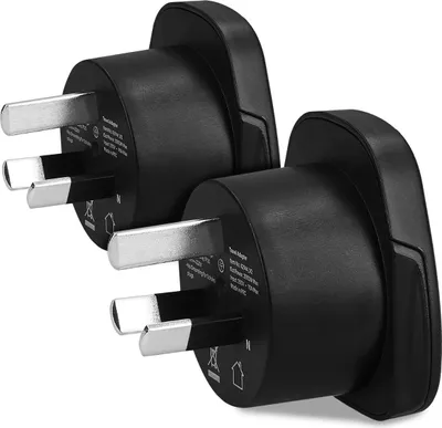 Produktbild von kwmobile 2x Reiseadapter Australien Typ-I - Reise Adapter zu Typ I Steckdose in z.B. Australien Neuseeland China - Stromadapter Urlaub