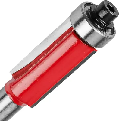 Obrázok produktu pre Frez prosty z łożyskiem dolnym długi TCT 13 x 50 mm trzpień 8 mm