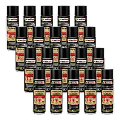 Produktbild von Isolbau Sprühkleber - 20 x 500 ml Extra starker Kleber für Heimwerk & Industrie - Klebe-Spray für Schaumstoff, Holz, Stoff, Leder, Filz uvm