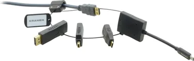 Image de Kramer Electronics AD-RING-5 câble vidéo et adaptateur 0,45 m Noir