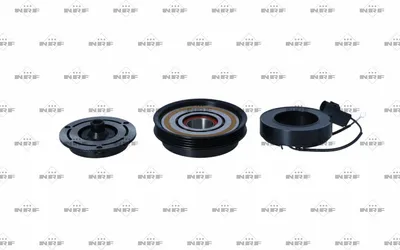 Immagine prodotto di Compressore aria condizionata a frizione magnetica 124 mm NRF per ACCENT III