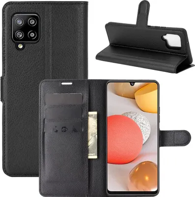 Produktbild von Samsung Galaxy A42 Hülle - Coverup Klapphülle - Schwarz