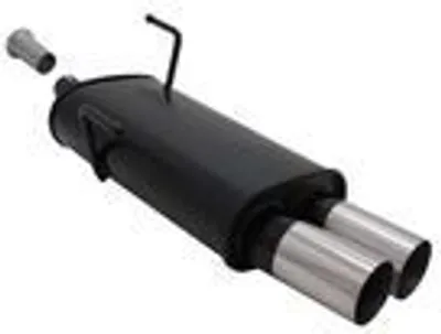 Produktbild von Novus Sportendschalldämpfer für Peugeot 206CC 2 x 76mm RL-Design