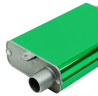 Productafbeelding van Geluiddemper voor dieselverwarmingen, geluidsreductie, universele compatibiliteit, zilverkleurig