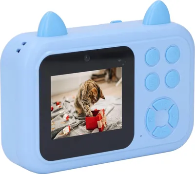 Obrázek produktu pro Termokamera s 2,4palcovou obrazovkou HD Photo Video Recording Malá dětská digitální kamera pro fotografování Zábava Modrá
