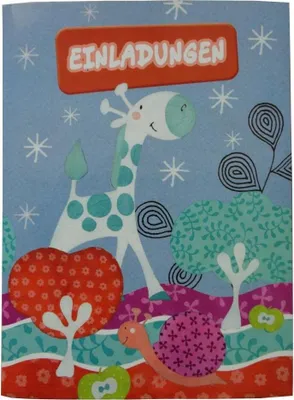 Produktbild von 10 Kinder Geburtstag Einladungskarten Einladung