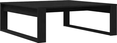 Produktbild von vidaXL Couchtisch Schwarz Eichen-Optik 100 x 100 x 35 cm Holzwerkstoff
