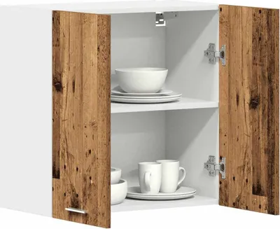 Immagine prodotto di Pensile da Cucina “Lyon” Legno Antico 60x31x60 cm