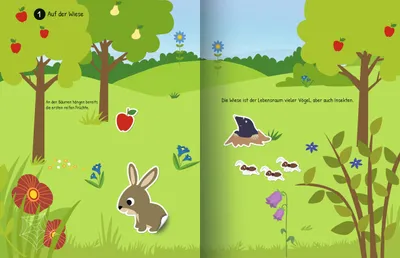 Image de Meine große bunte Stickerwelt - Tiere