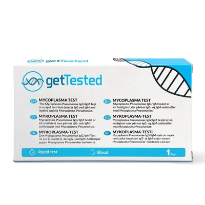 Immagine prodotto di Test rapido per il micoplasma – Esame del sangue per gli anticorpi IgG/IgM
