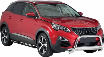 Produktbild von Edelstahl Seitenschweller Schwellerrohre für Peugeot 3008 2018-2021 Schwarz
